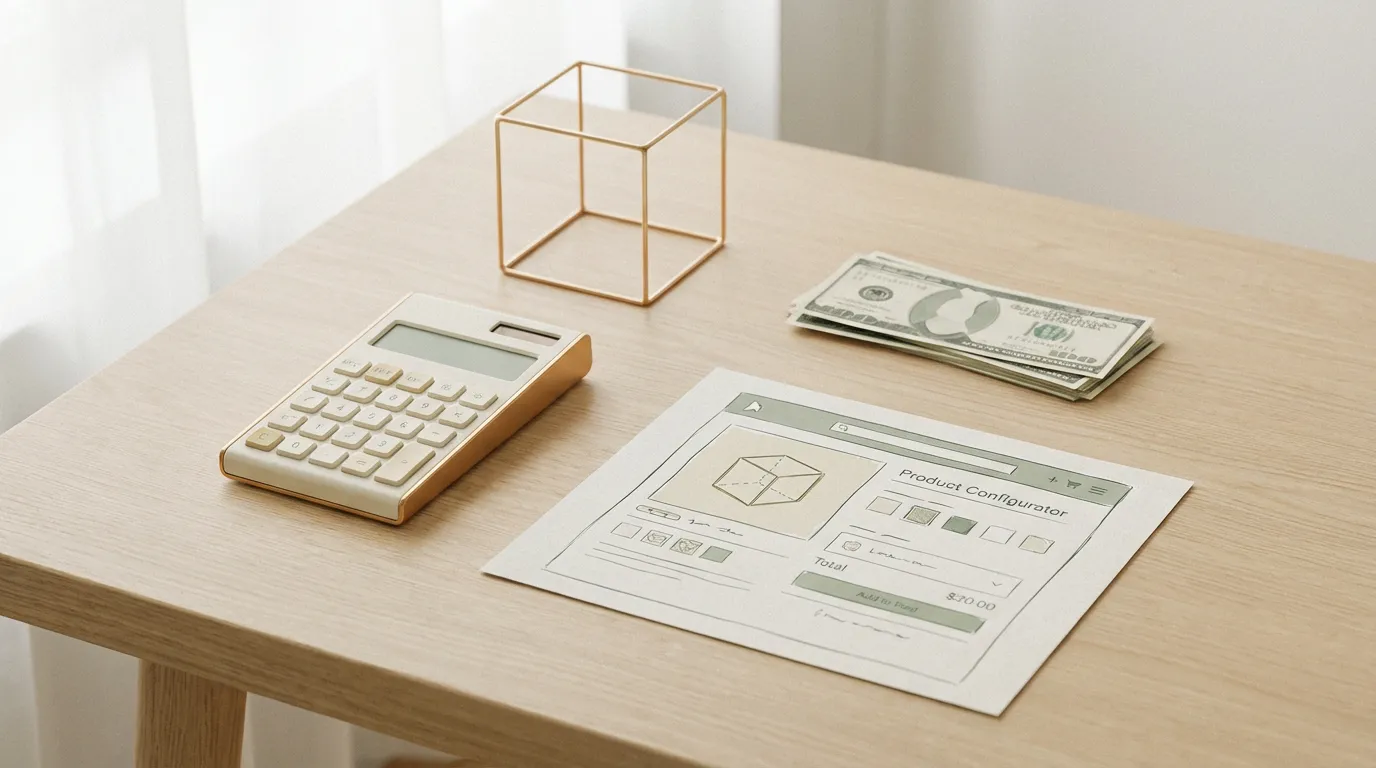 How much does a 3D configurator cost